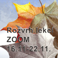  Rozvrh lekcí ZOOM 16.11-22.11. 