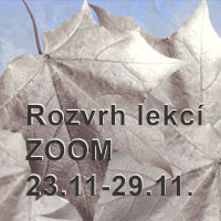  Rozvrh lekcí ZOOM 23.11-29.11.