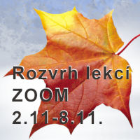  Rozvrh lekcí ZOOM 2.11-8.11.