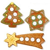 Malování jedlých adventních věnců